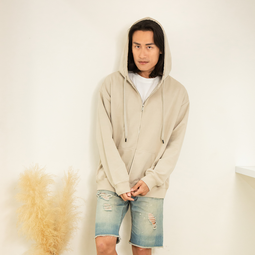 連帽拉鍊外套客製展示13